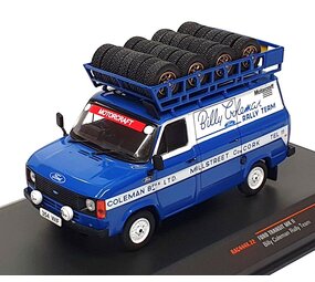 Ford Ford Transit MKI 'Billy Coleman Rally Team' Assistance Vehicle - 1:43 - IXO Models Ford Ford Transit MKI 'Billy Coleman Rally Team' Assistance Vehicle - 1:43 - IXO Models