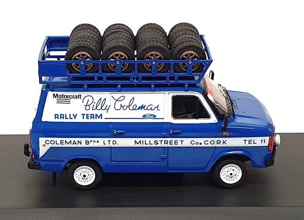 Ford Ford Transit MKI 'Billy Coleman Rally Team' Assistance Vehicle - 1:43 - IXO Models Ford Ford Transit MKI 'Billy Coleman Rally Team' Assistance Vehicle - 1:43 - IXO Models