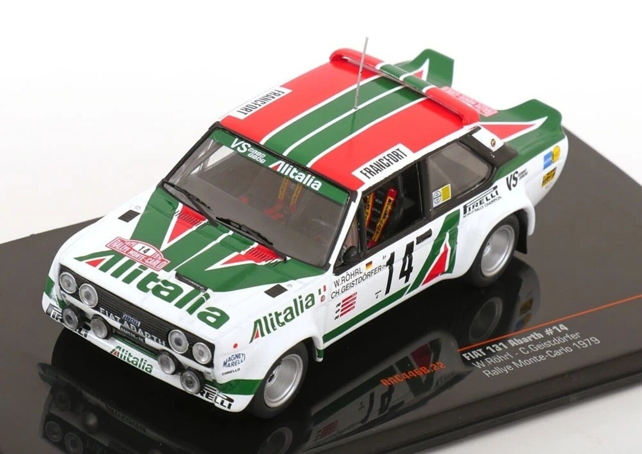 Fiat Fiat 131 Abarth #14 Rally Monte Carlo 1979 - 1:43 - IXO Models