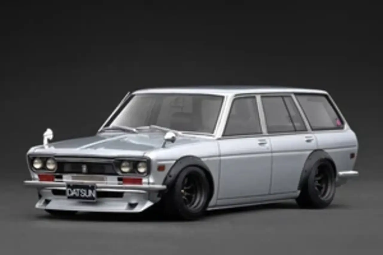 Datsun Datsun Bluebird Wagon (510) 'Kaido House' - 1:18 - Ignition Model