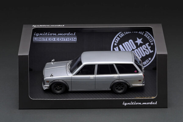Datsun Datsun Bluebird Wagon (510) 'Kaido House' - 1:18 - Ignition Model