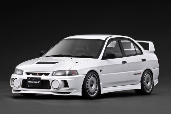 Mitsubishi Mitsubishi Lancer Evolution IV (CN9A) - 1:18 - Ignition Model Mitsubishi Mitsubishi Lancer Evolution IV (CN9A) - 1:18 - Ignition Model