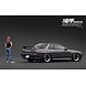 Nissan Nissan Skyline GT-R (R32) 'Midnight' Reina's R + Figure Ms.Reina Akikawa  - 1:18 - Ignition Model