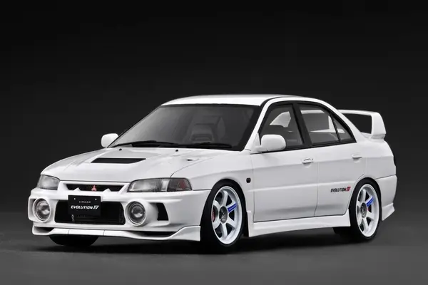 Mitsubishi Mitsubishi Lancer Evolution IV (CN9A) - 1:18 - Ignition Model Mitsubishi Mitsubishi Lancer Evolution IV (CN9A) - 1:18 - Ignition Model