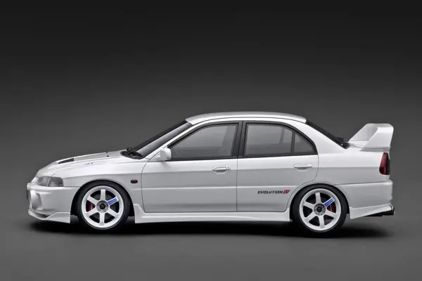 Mitsubishi Mitsubishi Lancer Evolution IV (CN9A) - 1:18 - Ignition Model Mitsubishi Mitsubishi Lancer Evolution IV (CN9A) - 1:18 - Ignition Model