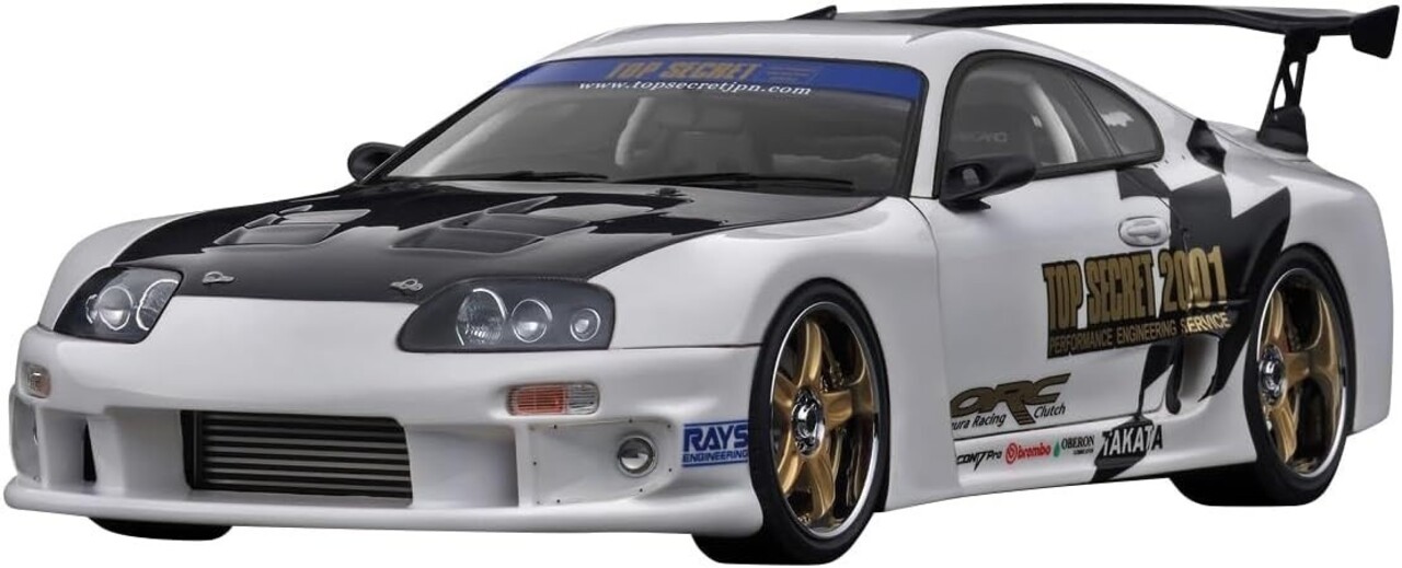 Toyota Toyota TOP SECRET GT300 Supra (A80) - 1:18 - Ignition Model Toyota Toyota TOP SECRET GT300 Supra (A80) - 1:18 - Ignition Model