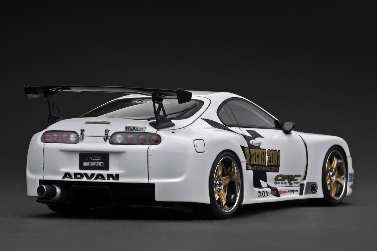 Toyota Toyota TOP SECRET GT300 Supra (A80) - 1:18 - Ignition Model Toyota Toyota TOP SECRET GT300 Supra (A80) - 1:18 - Ignition Model