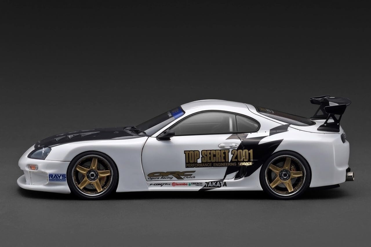 Toyota Toyota TOP SECRET GT300 Supra (A80) - 1:18 - Ignition Model Toyota Toyota TOP SECRET GT300 Supra (A80) - 1:18 - Ignition Model