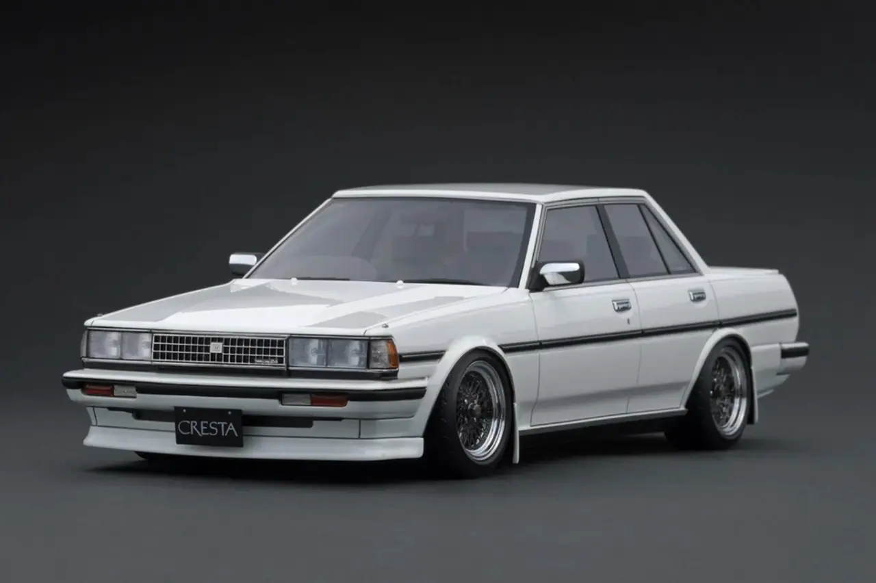 Toyota Toyota CRESTA Super Lucent TWINCAM24 (GX71) - 1:18 - Ignition Model Toyota Toyota CRESTA Super Lucent TWINCAM24 (GX71) - 1:18 - Ignition Model