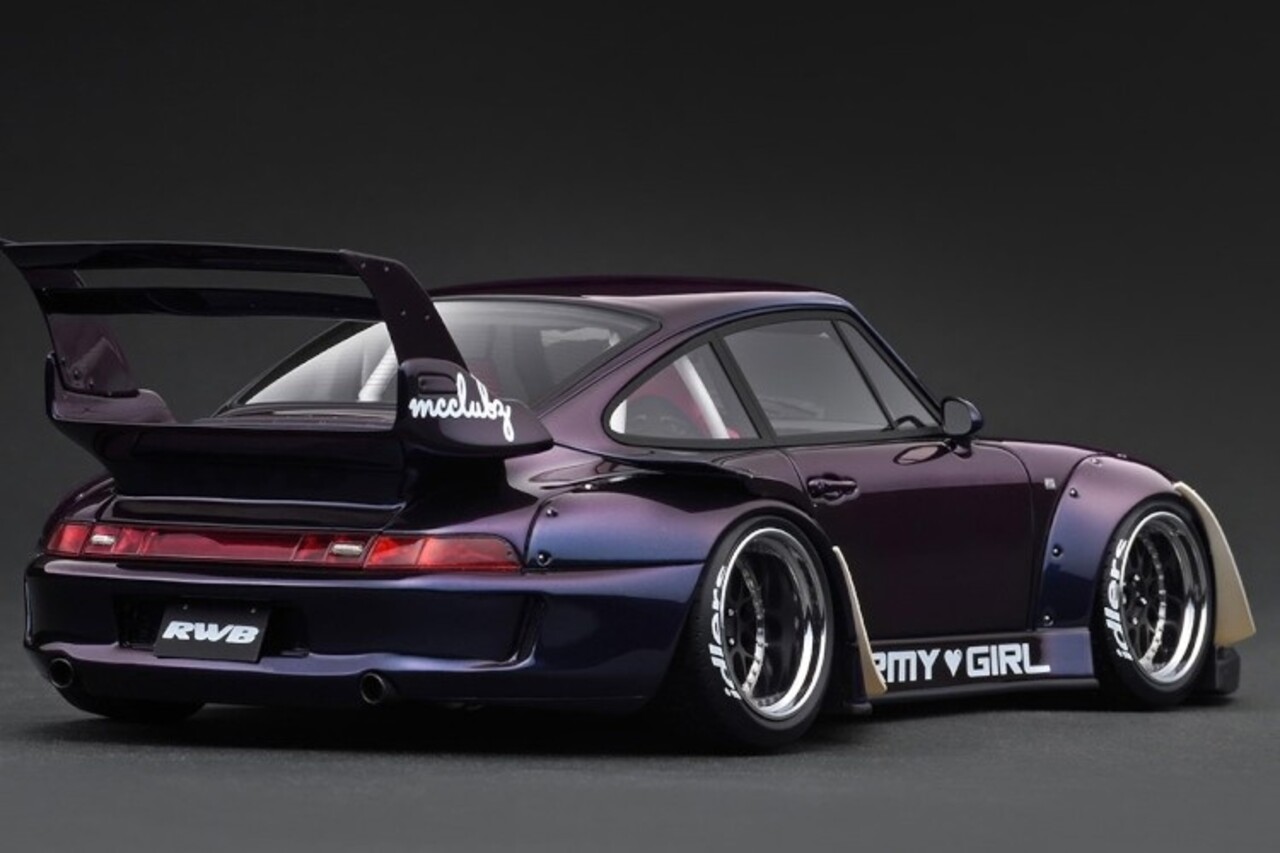Porsche Porsche RWB 993 'Army Girl' - 1:18 - Ignition Model Porsche Porsche RWB 993 'Army Girl' - 1:18 - Ignition Model