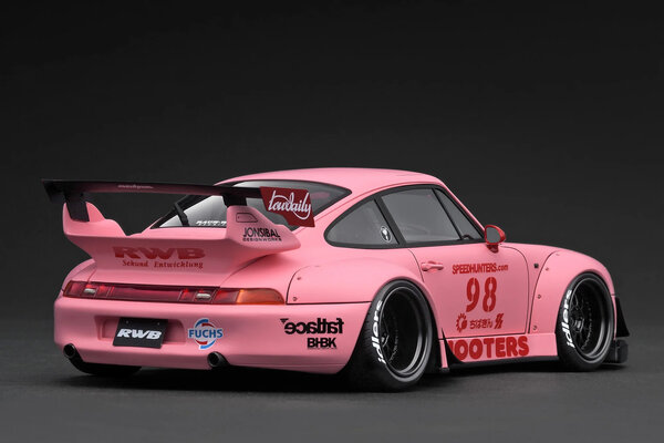 Porsche Porsche RWB 993 #98 'Hooters' - 1:18 - Ignition Model Porsche Porsche RWB 993 #98 'Hooters' - 1:18 - Ignition Model