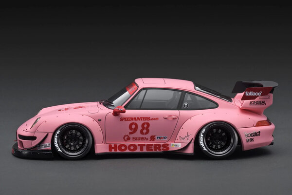 Porsche Porsche RWB 993 #98 'Hooters' - 1:18 - Ignition Model Porsche Porsche RWB 993 #98 'Hooters' - 1:18 - Ignition Model