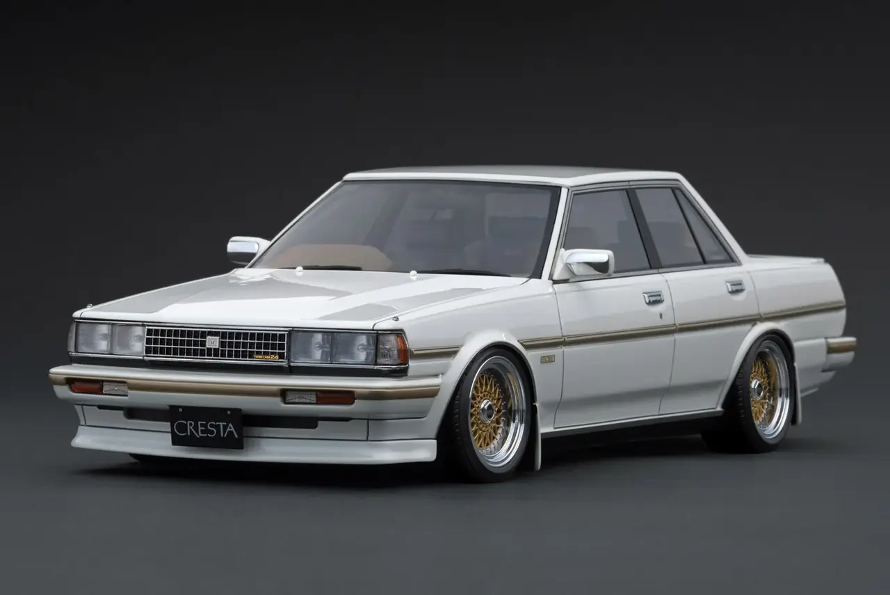 Toyota Toyota CRESTA GT Twin Turbo (GX71) - 1:18 - Ignition Model Toyota Toyota CRESTA GT Twin Turbo (GX71) - 1:18 - Ignition Model
