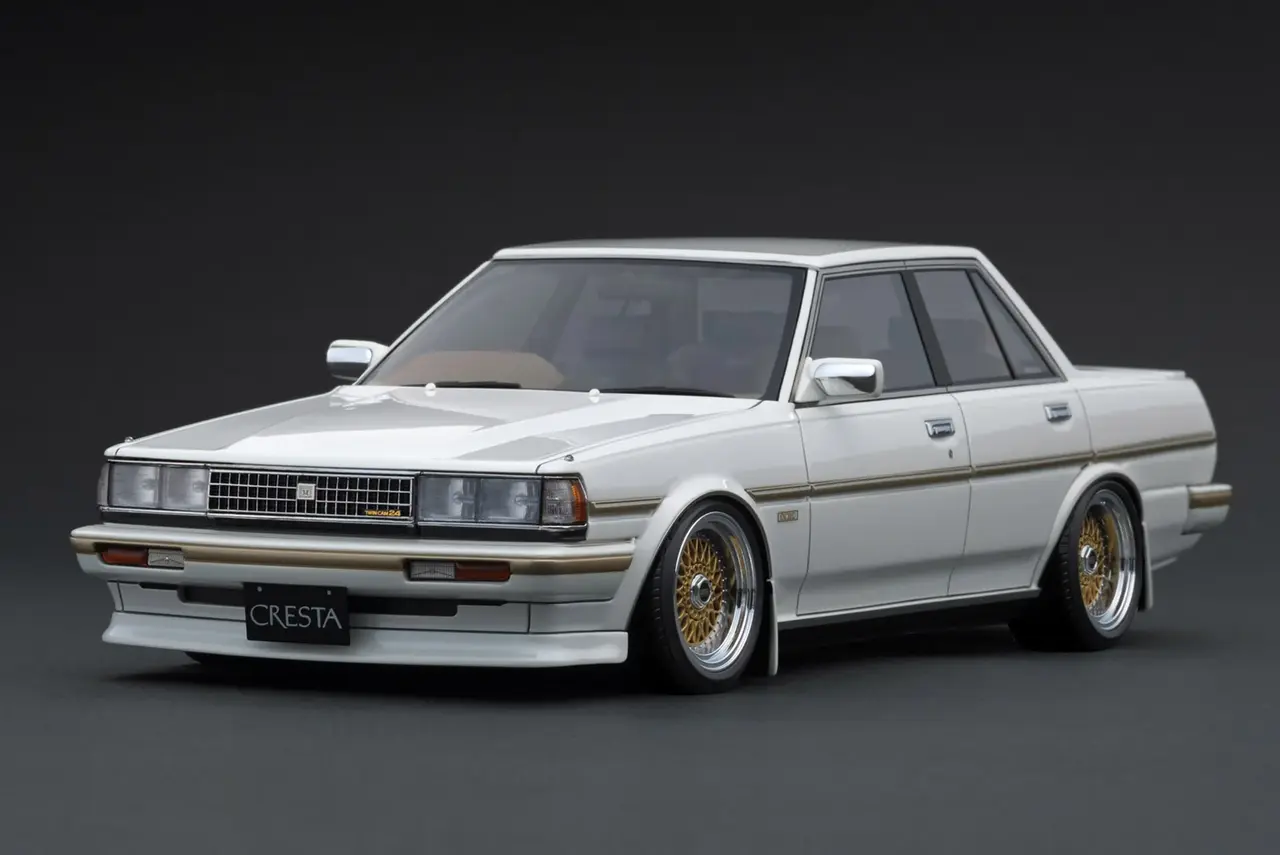Toyota Toyota CRESTA Super Lucent TWINCAM 24 EXCEED (GX71) - 1:18 - Ignition Model Toyota Toyota CRESTA Super Lucent TWINCAM 24 EXCEED (GX71) - 1:18 - Ignition Model