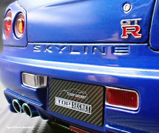 Nissan Nissan Top Secret 34GT-R (BNR34) - 1:18 - Ignition Model