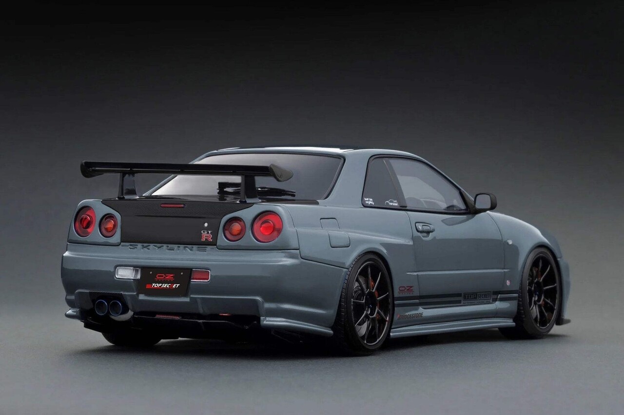 Nissan Nissan Top Secret 34GT-R (BNR34) - 1:18 - Ignition Model Nissan Nissan Top Secret 34GT-R (BNR34) - 1:18 - Ignition Model