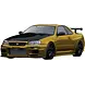 Nissan Nissan Top Secret 34GT-R (BNR34) - 1:18 - Ignition Model Nissan Nissan Top Secret 34GT-R (BNR34) - 1:18 - Ignition Model