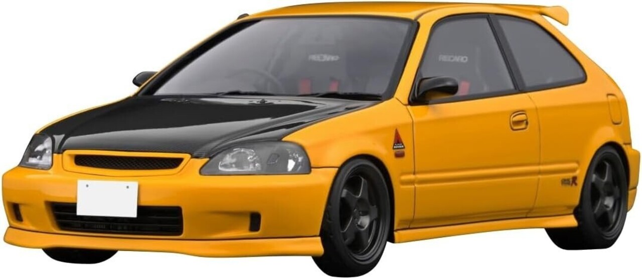 Honda Initial D Honda Civic (EK9) Type R + Carbon Bonnet - 1:18 - Ignition Model Honda Initial D Honda Civic (EK9) Type R + Carbon Bonnet - 1:18 - Ignition Model