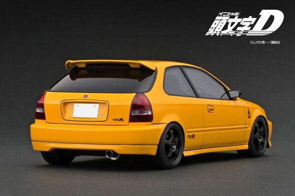 Honda Initial D Honda Civic (EK9) Type R + Carbon Bonnet - 1:18 - Ignition Model Honda Initial D Honda Civic (EK9) Type R + Carbon Bonnet - 1:18 - Ignition Model