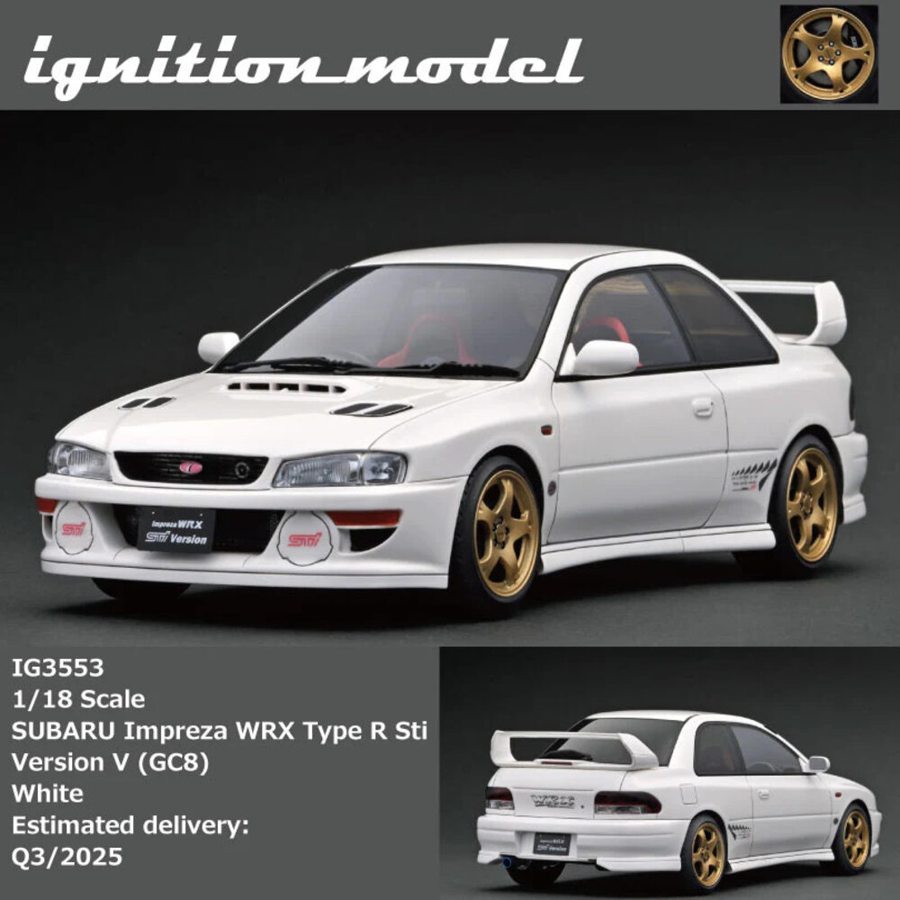 Subaru Subaru Impreza WRX Type R STi Version V (GC8) - 1:18 - Ignition Model Subaru Subaru Impreza WRX Type R STi Version V (GC8) - 1:18 - Ignition Model