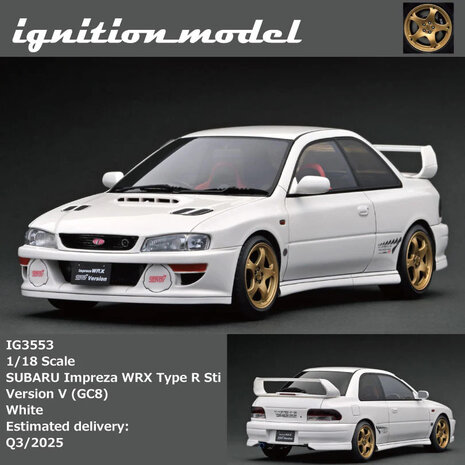 Subaru Subaru Impreza WRX Type R STi Version V (GC8) - 1:18 - Ignition Model Subaru Subaru Impreza WRX Type R STi Version V (GC8) - 1:18 - Ignition Model