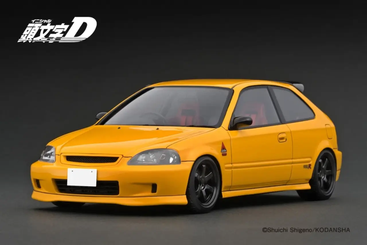 Honda Initial D Honda Civic (EK9) Type R - 1:18 - Ignition Model Honda Initial D Honda Civic (EK9) Type R - 1:18 - Ignition Model