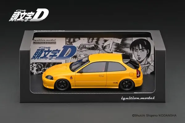 Honda Initial D Honda Civic (EK9) Type R - 1:18 - Ignition Model Honda Initial D Honda Civic (EK9) Type R - 1:18 - Ignition Model