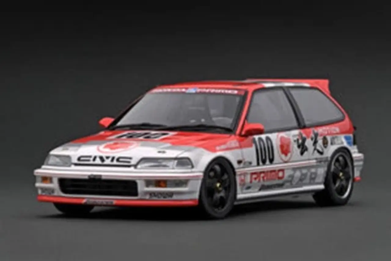 Honda Honda Civic (EF9) SiR #100 - 1:18 - Ignition Model Honda Honda Civic (EF9) SiR #100 - 1:18 - Ignition Model