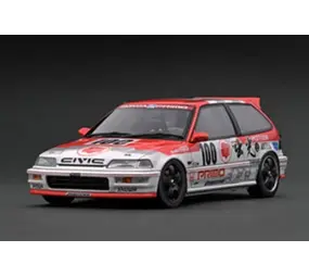 Honda Honda Civic (EF9) SiR #100 - 1:18 - Ignition Model Honda Honda Civic (EF9) SiR #100 - 1:18 - Ignition Model