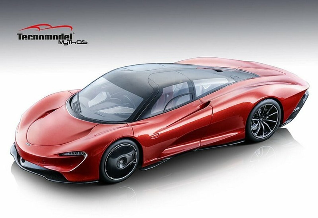 McLaren McLaren Speedtail 2020 + Showcase - 1:18 - Tecnomodel Mythos McLaren McLaren Speedtail 2020 + Showcase - 1:18 - Tecnomodel Mythos