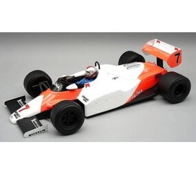 F1 McLaren MP4/1C #7 Winner GP USA 1983 + Driver J.Watson - 1:18 - Tecnomodel Mythos F1 McLaren MP4/1C #7 Winner GP USA 1983 + Driver J.Watson - 1:18 - Tecnomodel Mythos