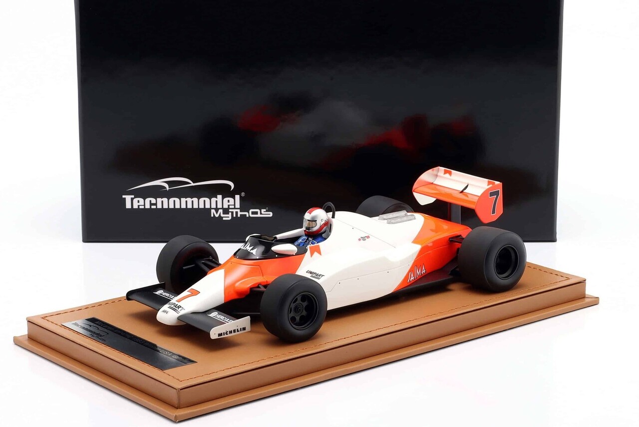 F1 McLaren MP4/1C #7 Winner GP USA 1983 + Driver J.Watson - 1:18 - Tecnomodel Mythos