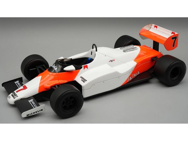 F1 McLaren MP4/1C #7 Winner GP USA 1983 (J.Watson) - 1:18 - Tecnomodel Mythos F1 McLaren MP4/1C #7 Winner GP USA 1983 (J.Watson) - 1:18 - Tecnomodel Mythos