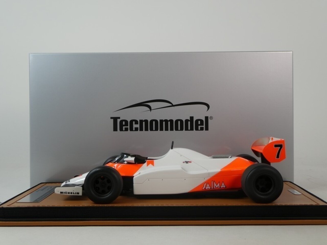 F1 McLaren MP4/1C #7 Winner GP USA 1983 (J.Watson) - 1:18 - Tecnomodel Mythos F1 McLaren MP4/1C #7 Winner GP USA 1983 (J.Watson) - 1:18 - Tecnomodel Mythos