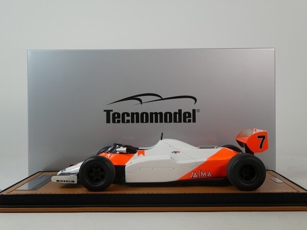 F1 McLaren MP4/1C #7 Winner GP USA 1983 (J.Watson) - 1:18 - Tecnomodel Mythos F1 McLaren MP4/1C #7 Winner GP USA 1983 (J.Watson) - 1:18 - Tecnomodel Mythos