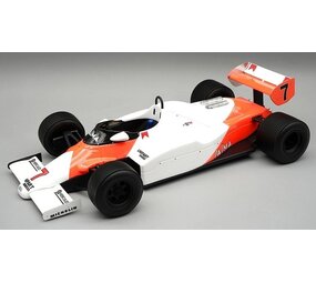 F1 McLaren MP4/1C #7 GP Monaco 1983 (J.Watson) + Rain Tyres - 1:18 - Tecnomodel Mythos F1 McLaren MP4/1C #7 GP Monaco 1983 (J.Watson) + Rain Tyres - 1:18 - Tecnomodel Mythos