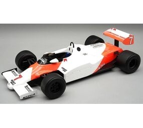 F1 McLaren MP4/1C #7 Silverstone Test Car 1983 (A.Senna) - 1:18 - Tecnomodel Mythos F1 McLaren MP4/1C #7 Silverstone Test Car 1983 (A.Senna) - 1:18 - Tecnomodel Mythos