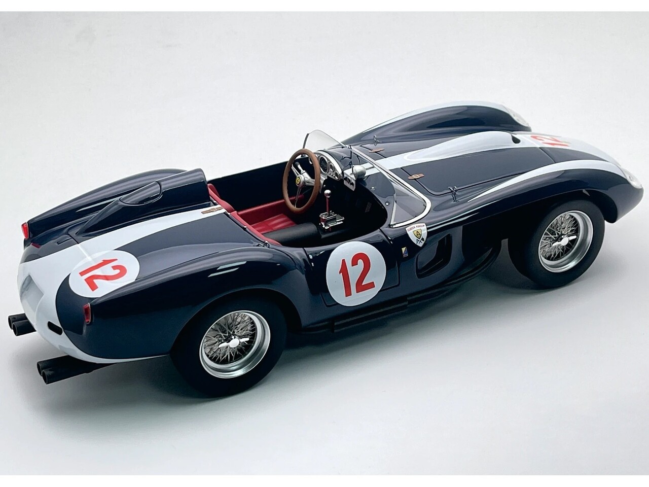 Ferrari Ferrari 250 TR Pontoon Fender #12 3rd Finland Rally 1958 - 1:18 - Tecnomodel Mythos Ferrari Ferrari 250 TR Pontoon Fender #12 3rd Finland Rally 1958 - 1:18 - Tecnomodel Mythos