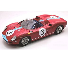 Ferrari Ferrari 330P #3 Winner Tourist Trophy (Isle of Man) 1964 - 1:18 - Tecnomodel Mythos Ferrari Ferrari 330P #3 Winner Tourist Trophy (Isle of Man) 1964 - 1:18 - Tecnomodel Mythos