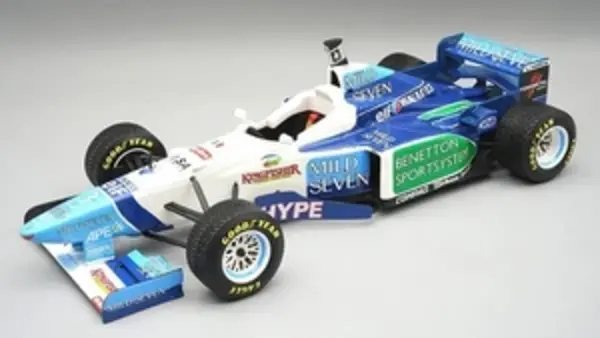 Formule 1 Benetton F1 B196 #3 GP Brazil 1996 (+Rain Tyres) - 1:18 - Tecnomodel Mythos Formule 1 Benetton F1 B196 #3 GP Brazil 1996 (+Rain Tyres) - 1:18 - Tecnomodel Mythos