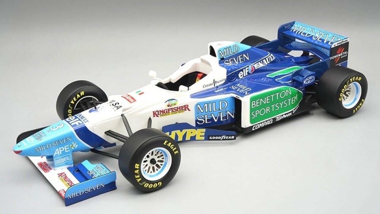 Formule 1 Benetton F1 B196 #3 GP Argentina 1996 - 1:18 - Tecnomodel Mythos Formule 1 Benetton F1 B196 #3 GP Argentina 1996 - 1:18 - Tecnomodel Mythos