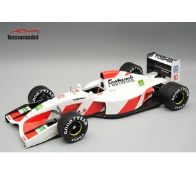 F1 Footwork FA13 #10 GP Belgium 1992 + Rain Tyres - 1:18 - Tecnomodel Mythos F1 Footwork FA13 #10 GP Belgium 1992 + Rain Tyres - 1:18 - Tecnomodel Mythos