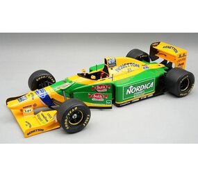 Formule 1 Benetton F1 B193B #0 Ford Test Barcelona 1993 - 1:18 - Tecnomodel Mythos Formule 1 Benetton F1 B193B #0 Ford Test Barcelona 1993 - 1:18 - Tecnomodel Mythos