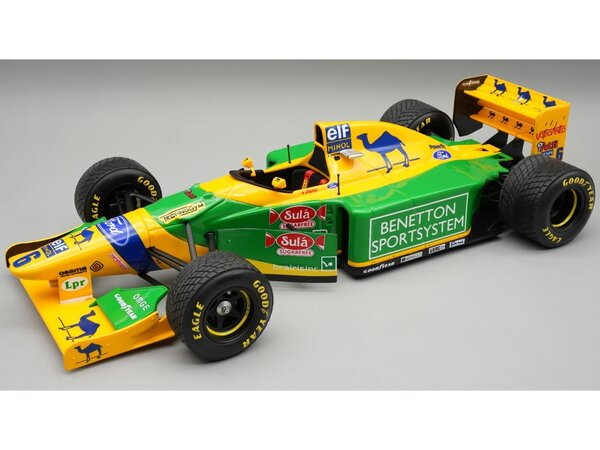 Formule 1 Benetton F1 B193B #6 British GP + Rain Tyres 1993 - 1:18 - Tecnomodel Mythos Formule 1 Benetton F1 B193B #6 British GP + Rain Tyres 1993 - 1:18 - Tecnomodel Mythos