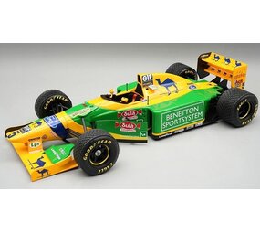 Formule 1 Benetton F1 B193B #5 British GP + Rain Tyres - 1:18 - Tecnomodel Mythos Formule 1 Benetton F1 B193B #5 British GP + Rain Tyres - 1:18 - Tecnomodel Mythos