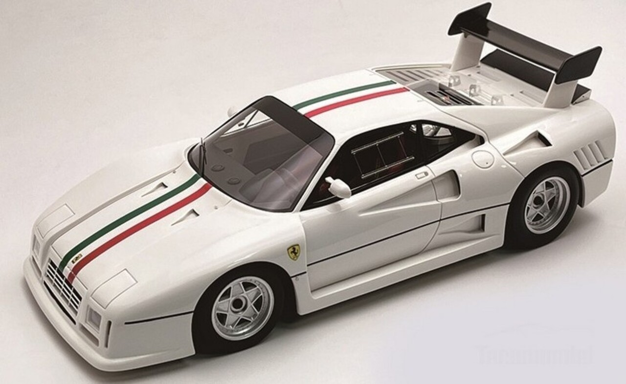 Ferrari Ferrari 288 GTO Evoluzione 1985 + Stripes Italian Flag - 1:18 - Tecnomodel Mythos Ferrari Ferrari 288 GTO Evoluzione 1985 + Stripes Italian Flag - 1:18 - Tecnomodel Mythos