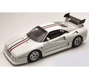 Ferrari Ferrari 288 GTO Evoluzione 1985 + Stripes Italian Flag - 1:18 - Tecnomodel Mythos Ferrari Ferrari 288 GTO Evoluzione 1985 + Stripes Italian Flag - 1:18 - Tecnomodel Mythos