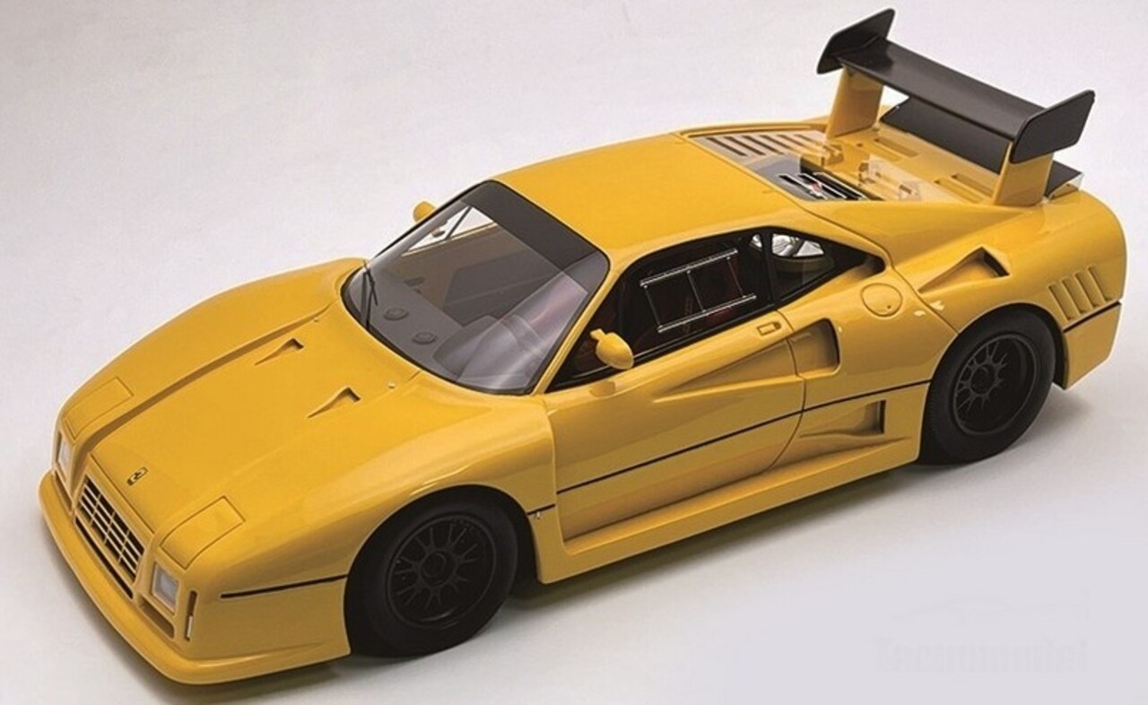 Ferrari Ferrari 288 GTO Evoluzione 1985 + Black Wheels - 1:18 - Tecnomodel Mythos Ferrari Ferrari 288 GTO Evoluzione 1985 + Black Wheels - 1:18 - Tecnomodel Mythos