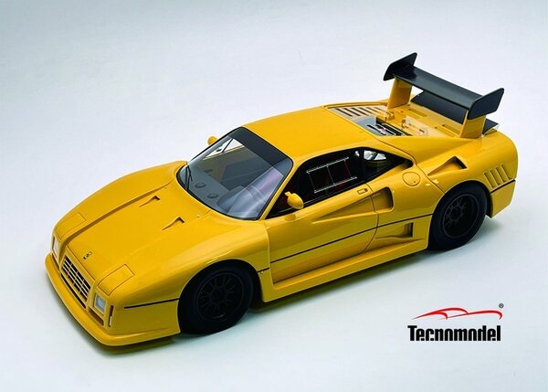 Ferrari Ferrari 288 GTO Evoluzione 1985 + Black Wheels - 1:18 - Tecnomodel Mythos Ferrari Ferrari 288 GTO Evoluzione 1985 + Black Wheels - 1:18 - Tecnomodel Mythos
