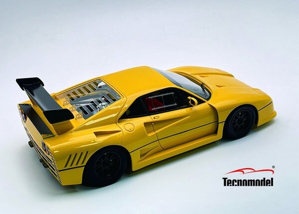 Ferrari Ferrari 288 GTO Evoluzione 1985 + Black Wheels - 1:18 - Tecnomodel Mythos Ferrari Ferrari 288 GTO Evoluzione 1985 + Black Wheels - 1:18 - Tecnomodel Mythos